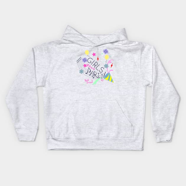 Garuparty Ikebukuro 2019 White Kids Hoodie by naderu